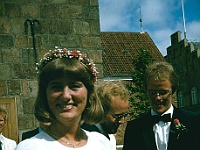 Bjarke og Susannes brylllup 1983